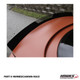 HM9802CAMWB-RACE Race wickerbill for 1998-2002 Camaro SS: alternate installed top-angle view of the Race extension.