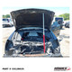 Engine bay view of 2012 Cadillac CTS-V coupe donor parts car, stock C0128025