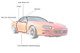 94-2002 Camaro / Firebird Convertible Weatherstripping Side B Seal, Select Application For Pricing