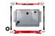 6428 – 1973-1987 GM C10 Fuel Tank Relocation Kit, 4-Link, UMI Performance