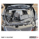 Engine bay partly obscured by loose parts of 2012 Cadillac CTS-V coupe donor parts car, stock C0137987