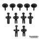 1982-1992 Camaro Front Bumper Filler Panel Hardware Kit, 11 pcs, New Reproduction, Hawks Restoration Parts