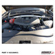 Engine bay view of 2019 Cadillac CTS-V sedan donor parts car, stock K0106931