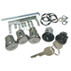 82-85 Camaro Doors, Trunk, Stowage, Floor Lock Cylinder Set w/ GM Keys