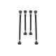 67-72 C10 Detroit Speed QUADRALink Rear Suspension Kit - Single Adjustable Shocks - Weld-in Axle Brackets 041754-SDS
