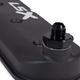 Oil Cap Adapter Fitting For Holley LS Valve Covers, -10AN  Billet Aluminum Anodized Black, Hawks Motorsports