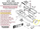 Exploded diagram for trim plate placement