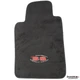 Driver-side and passenger-side Ebony carpet floor mats for a 2002 Camaro SS Z4C 35th Anniversary Edition