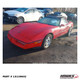 Front left three-quarter view of 1990 Chevrolet Corvette donor parts car, stock L5119632