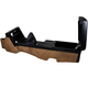  82-92 Camaro Manual Center Console w/Power Windows & Hatch, Brown, Refurbished with new parts