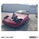Front left three-quarter view of 1987 Chevrolet Corvette donor parts car, stock H5114046