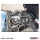 Engine bay view of 1987 Chevrolet Corvette donor parts car, stock H5117562
