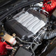 OEM 2020 Chevrolet Camaro SS LT1 6.2L Gen V V8 engine paired with 10-speed automatic transmission, showing 57K miles. Complete used drivetrain assembly removed from a Camaro SS, suitable for replacement or performance applications. Hawks Motorsports