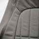 front seat back close up