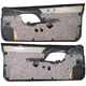 2000-2002 Chevrolet Camaro SS 35th Anniversary Black Cloth Door Panels Pair NEW OEM GM NOS. Hawks Motorsports