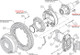 1982-92 Camaro/Firebird Forged Narrow Superlite 4R Big Brake Rear Parking Brake Kit 2.75 Rear Mount, Wilwood (140-12964-DR) Hawks Motorsports