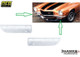 Features:
OER reproduction nose marker light lens set
Designed for 1970-1973 Camaro standard front end models
Restores factory-style front lighting appearance
