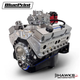 GM Small Block Compatible 350 c.i. Engine - 390 Horsepower - Base Dressed - Carbureted, BluePrint Engines (BP3505CTC) Hawks Motorsports