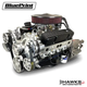 GM Small Block Compatible 383 c.i. Engine and 700R4 Automatic Transmission - 436 Horsepower - Standard Edition Builder Series - Polished Pulley Kit - Carbureted, BluePrint Engines (B383K700) Hawks Motorsports