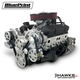GM Small Block Compatible 383 c.i. Engine and 700R4 Automatic Transmission - 436 Horsepower - Standard Edition Builder Series - Polished Pulley Kit - Fuel Injected, BluePrint Engines (B383FK700) Hawks Motorsports