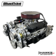 GM Small Block Compatible 400 c.i. Engine and 700R4 Automatic Transmission - 500 Horsepower - Standard Edition Builder Series - Polished Pulley Kit - Carbureted, BluePrint Engines (B400K700) Hawks Motorsports