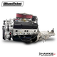 GM Small Block Compatible 383 c.i. Engine and TKX Manual Transmission - 436 Horsepower - Standard Edition Builder Series - Polished Pulley Kit - Carbureted, BluePrint Engines (B383KTKX) Hawks Motorsports