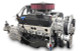 GM Small Block Compatible 383 c.i. Engine and TKX Manual Transmission - 436 Horsepower - Standard Edition Builder Series - Polished Pulley Kit - Carbureted, BluePrint Engines (B383KTKX) Hawks Motorsports