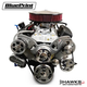 GM Small Block Compatible 400 c.i. Engine and 700R4 Automatic Transmission - 500 Horsepower - Standard Edition Builder Series - Polished Pulley Kit - Fuel Injected, BluePrint Engines (B400FK700) Hawks Motorsports