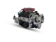 GM Small Block Compatible 400 c.i. Engine and TKX Manual Transmission - 500 Horsepower - Standard Edition Builder Series - Polished Pulley Kit - Carbureted, BluePrint Engines (B400KTKX) Hawks Motorsports