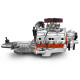 GM Small Block Compatible 454 c.i. Engine and TKX Manual Transmission - 563 Horsepower - Standard Edition Builder Series - Polished Pulley Kit - Carbureted, BluePrint Engines (B454KTKX) Hawks Motorsports