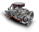 GM Small Block Compatible 427 c.i. Pro Series Engine and 700R4 Automatic Transmission - 540 Horsepower - Standard Edition Builder Series - Polished Pulley Kit - Fuel Injected, BluePrint Engines (B427FK700) Hawks Motorsports