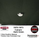 Key Features

    Fits 1970-1973 Chevrolet Camaro two-door hardtop models
    Designed for the original five-bow suspended headliner system
    Dark green Premier Perforated Vinyl
    Acme material and color code PRP1276
    Includes matching material for recovering the existing sun visors
    Pre-sewn using a factory-style roof pattern