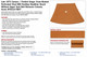 Late 1973 Camaro Firebird Trans Am Ginger Foam-Backed Perforated Vinyl ABS Hardtop Headliner Board Without Upper Seat Belt Retractor Cutouts Acme - AFH21A-FBH7 