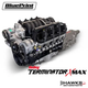 BLS3763KB4L7 GM LS Compatible 376 c.i. Engine and 4L65/70E Automatic Transmission - 530 Horsepower - Standard Edition Builder Series - Black Pulley Kit - Holley Terminator X EFI System - BluePrint Engines (BLS3763KB4L7)