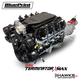 BLS4278KBT56 GM LS Compatible 427 c.i. Engine and T56 Manual Transmission - 585 Horsepower - Standard Edition Builder Series - Black Pulley Kit - Holley Terminator X EFI System - BluePrint Engines (BLS4278KBT56)