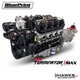 BLS4273KBT56 GM LS Compatible 427 c.i. Engine and T56 Manual Transmission - 605 Horsepower - Standard Edition Builder Series - Black Pulley Kit - Holley Terminator X EFI System - BluePrint Engines (BLS4273KBT56)
