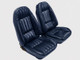 Key Features:
Front and rear replacement seat upholstery set
Part number: U380L-7T57
Brand: Acme
Fits 1978-1981 Chevrolet Camaro applications using the correct seat configuration
Fits 1978-1981 Pontiac Firebird and Trans Am applications using the correct seat configuration
Interchange fitment for Camaro, Firebird, and Trans Am models with matching 1978-1981 F-body front bucket and solid rear back rest seat layouts
Dark blue leather seating areas
Matching dark blue vinyl sides and back