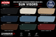 1971-1973-Acme NON Perforated Premier-Grain Vinyl Camaro Firebird Trans Am Color Chart.