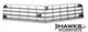 1978-1979 Chevrolet Camaro Standard Argent Silver Upper Front Grille, OER K188