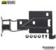 1979-1981 Pontiac Firebird Formula and Trans Am fuel door swing-arm bracket, hinge and spring assembly, OER 5970932
