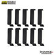 OER R278149 ten-piece tail-lamp lens-to-housing retaining clip set for select Camaro, Firebird, and Trans Am models
