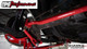 UMI red F-body rear sway bar with 165, 222, and 315 lb/in settings
