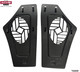 1982-1992 Camaro Firebird and Trans Am uncovered plastic rear sail-panel pair without upholstery material, Acme QP54C