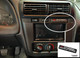Close-up of the EM21812R 35th Anniversary dashboard plaque for a 2002 Chevrolet Camaro