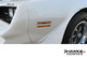 OER 479084 driver-side and 479083 passenger-side front marker lamp bezels for 1970-1981 Pontiac Firebird