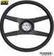Front view of OER 9761613 simulated rope-grip Camaro Z28 steering wheel