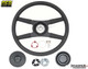 Components included with OER 881352 Camaro Z28 rope-style steering-wheel kit