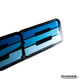 1986-1987 Camaro; Z28 Rocker Panel Emblem Dark Blue Metallic, one only (20615650