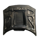 Smooth Sunoco Style scoop on VFN fiberglass hood for 1998-2002 Chevrolet Camaro