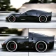 ORACLE 3150-020 tinted Concept SMD LED sidemarkers for a 2005-2013 Chevrolet C6 Corvette ORACLE tinted LED sidemarker replacement set for a Chevrolet C6 Corvette ORACLE C6 Corvette 3150-020 front and rear tinted LED sidemarkers